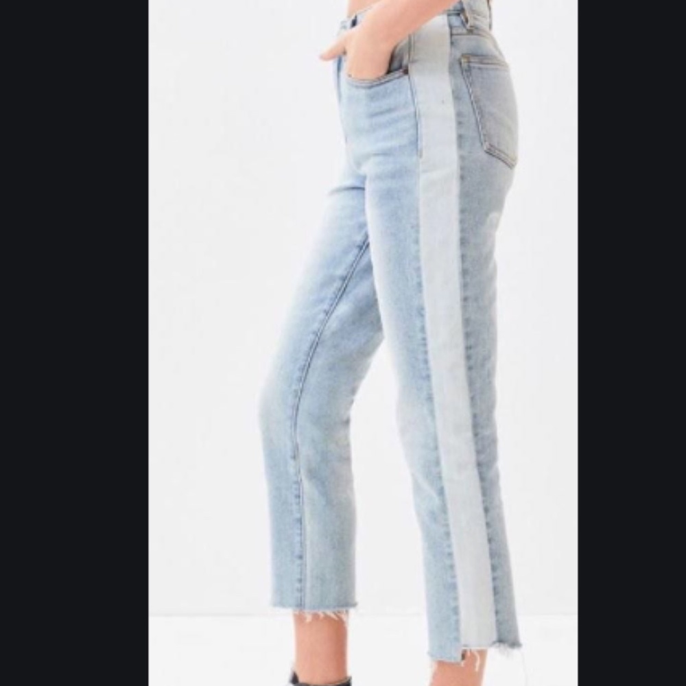 Pacsun two toned mom jeans